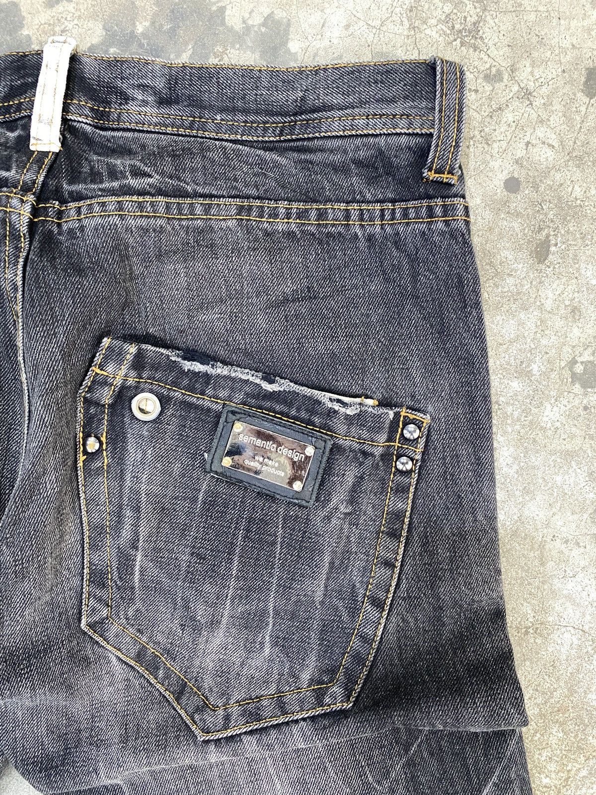 semanticdesign Semantic Design Distressed Harajuku Tigerskin Size US 35 - 17 Thumbnail