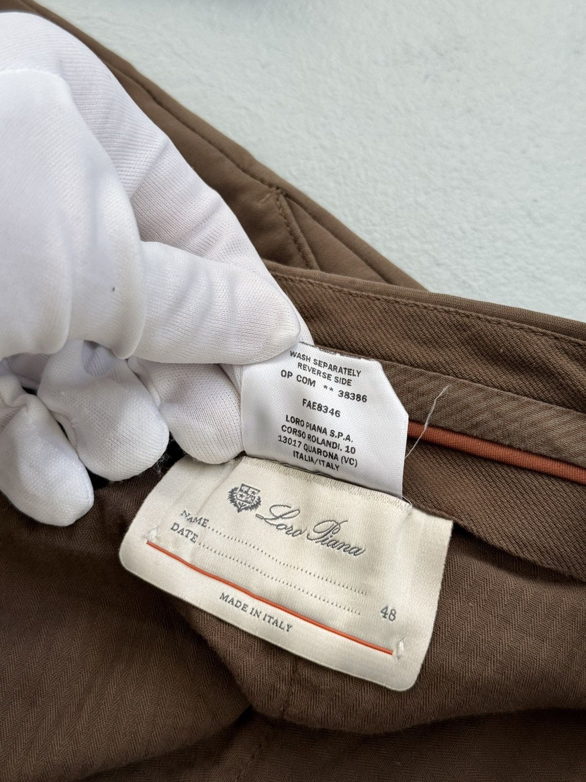 Loro Piana Loro Piana Trousers Pants Size 48 Cotton Made In Italy Size US 32 / EU 48 - 12 Thumbnail