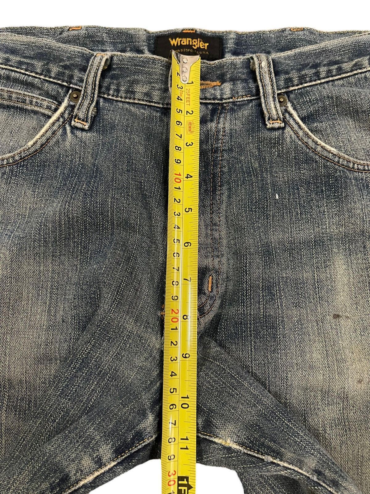 Wrangler Vintage Wrangler Mud Wash Style Loose Jeans Size US 30 / EU 46 - 13 Thumbnail