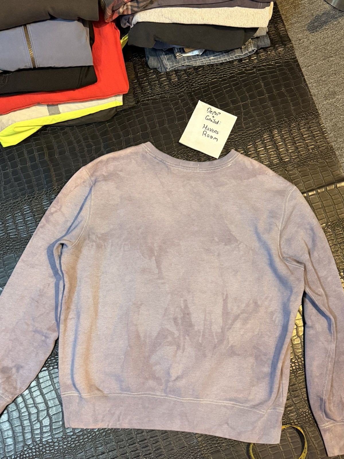 Polo Ralph Lauren Polo Ralph Lauren Tie Dye Lavender Crewneck Sweatshirt Size US L / EU 52-54 / 3 - 4 Thumbnail