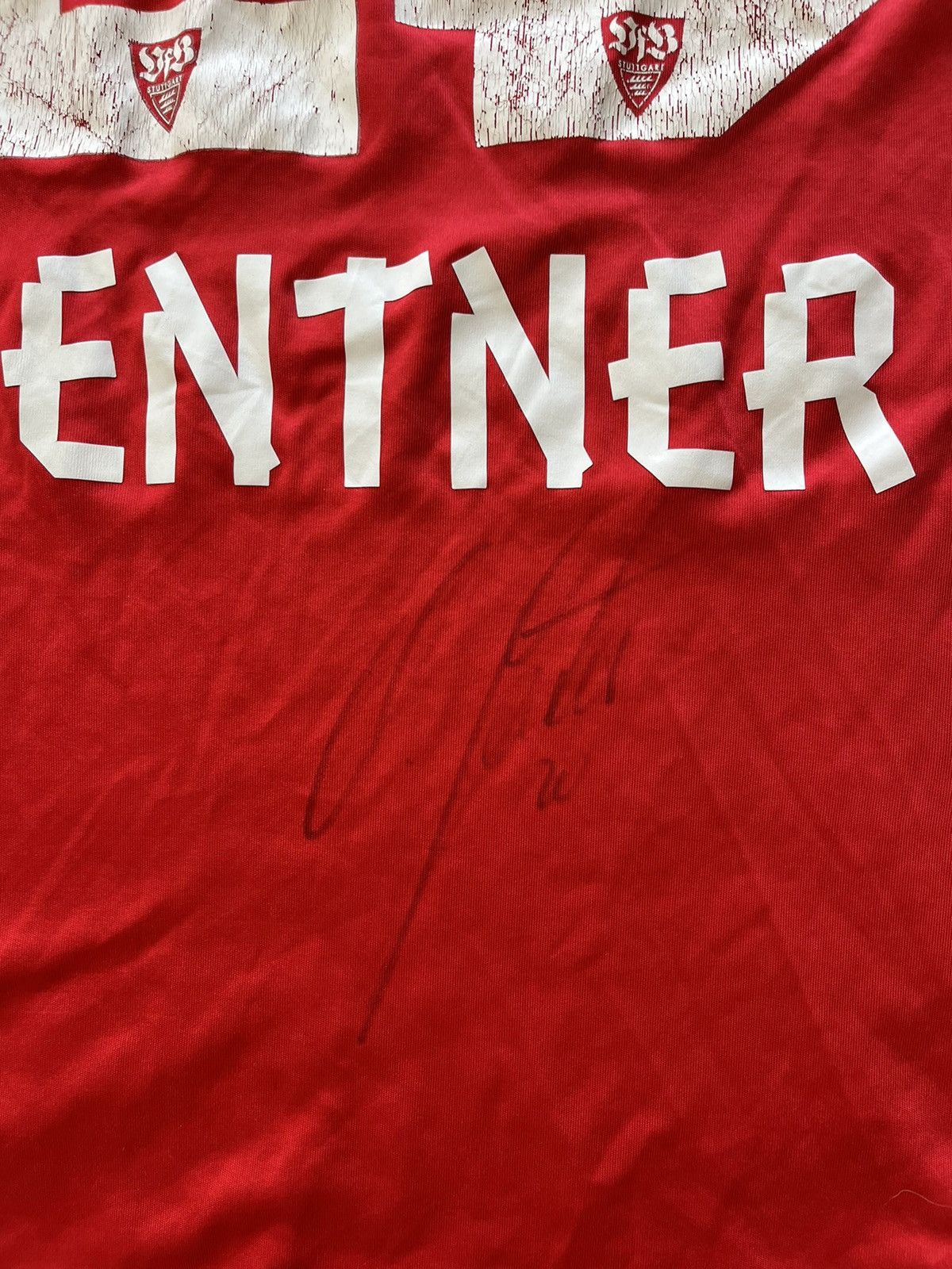 Puma Puma Stuttgart Away 2012/2014 Soccer Jersey 20 Gentner Sz S Size US S / EU 44-46 / 1 - 8 Thumbnail
