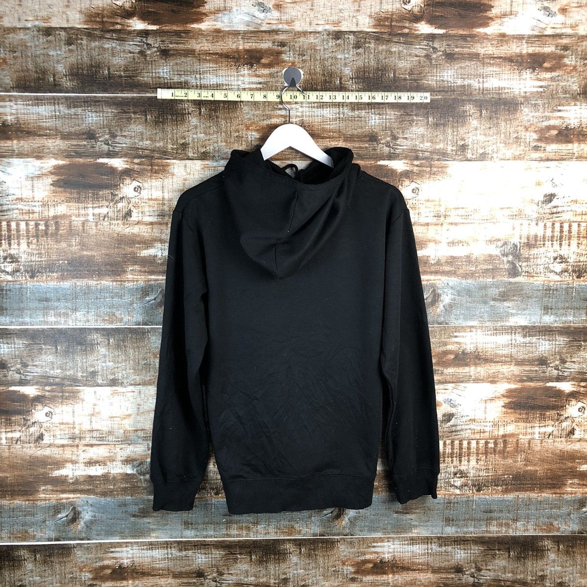 Japanese Brand J.E. Balance Black Hoodie #A1914 Size US M / EU 48-50 / 2 - 13 Thumbnail