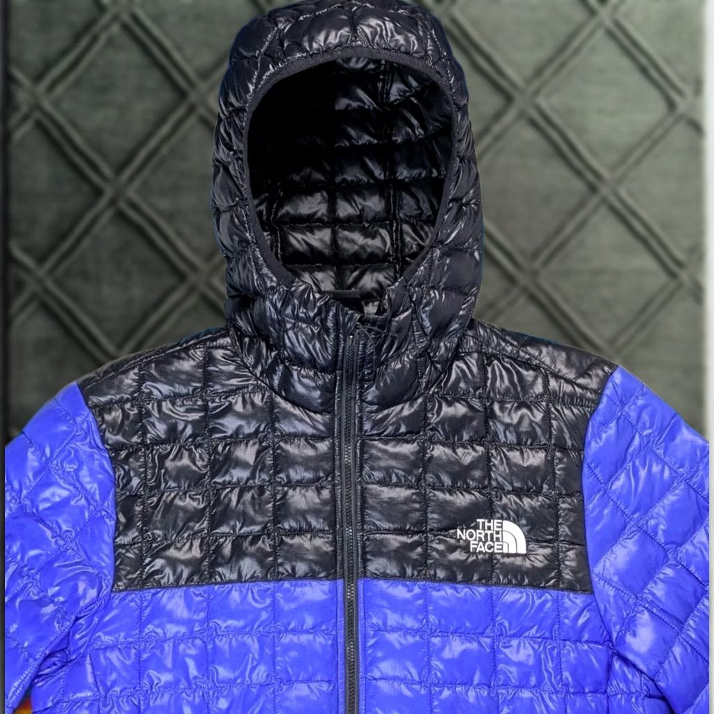 The North Face The North Face Jacket Hoodie Puffer Hooded Full Zip Small Blue Size US S / EU 44-46 / 1 - 1 Thumbnail