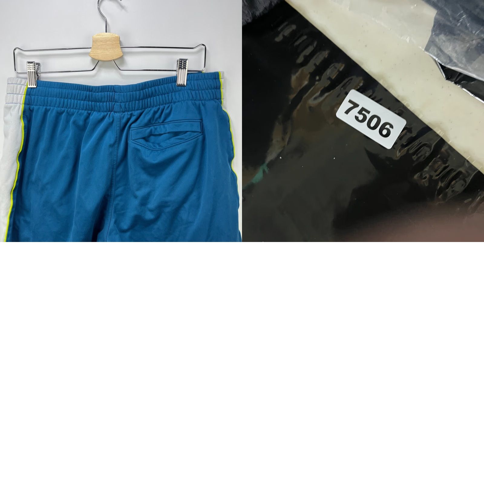 Nike VINTAGE Nike Baggy Track Pants Men L Blue Track Pants Mens Size US 33 - 9 Thumbnail