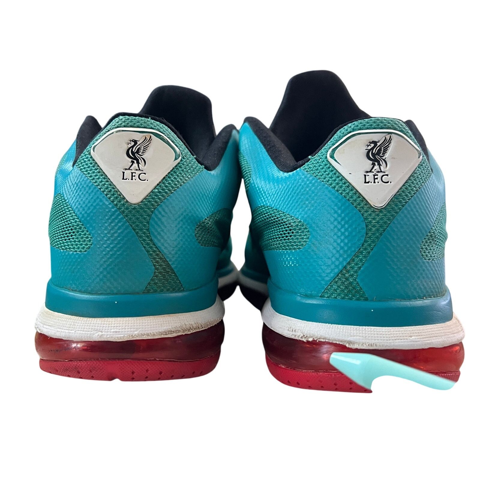 Nike Nike LeBron 9 Low Liverpool Teal Red Black Size 8 Size US 8 / EU 41 - 4 Thumbnail