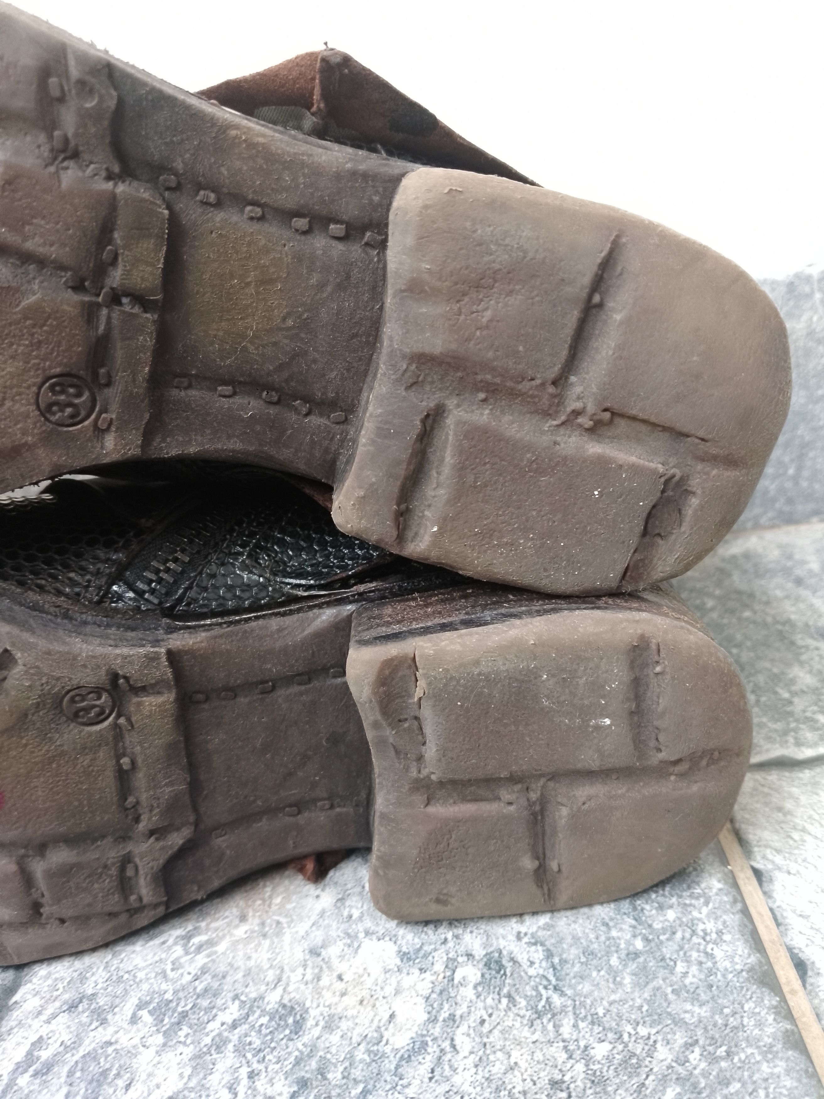 A.S.98 SAINT METAL BOOTS Size US 8 / IT 38 - 9 Thumbnail