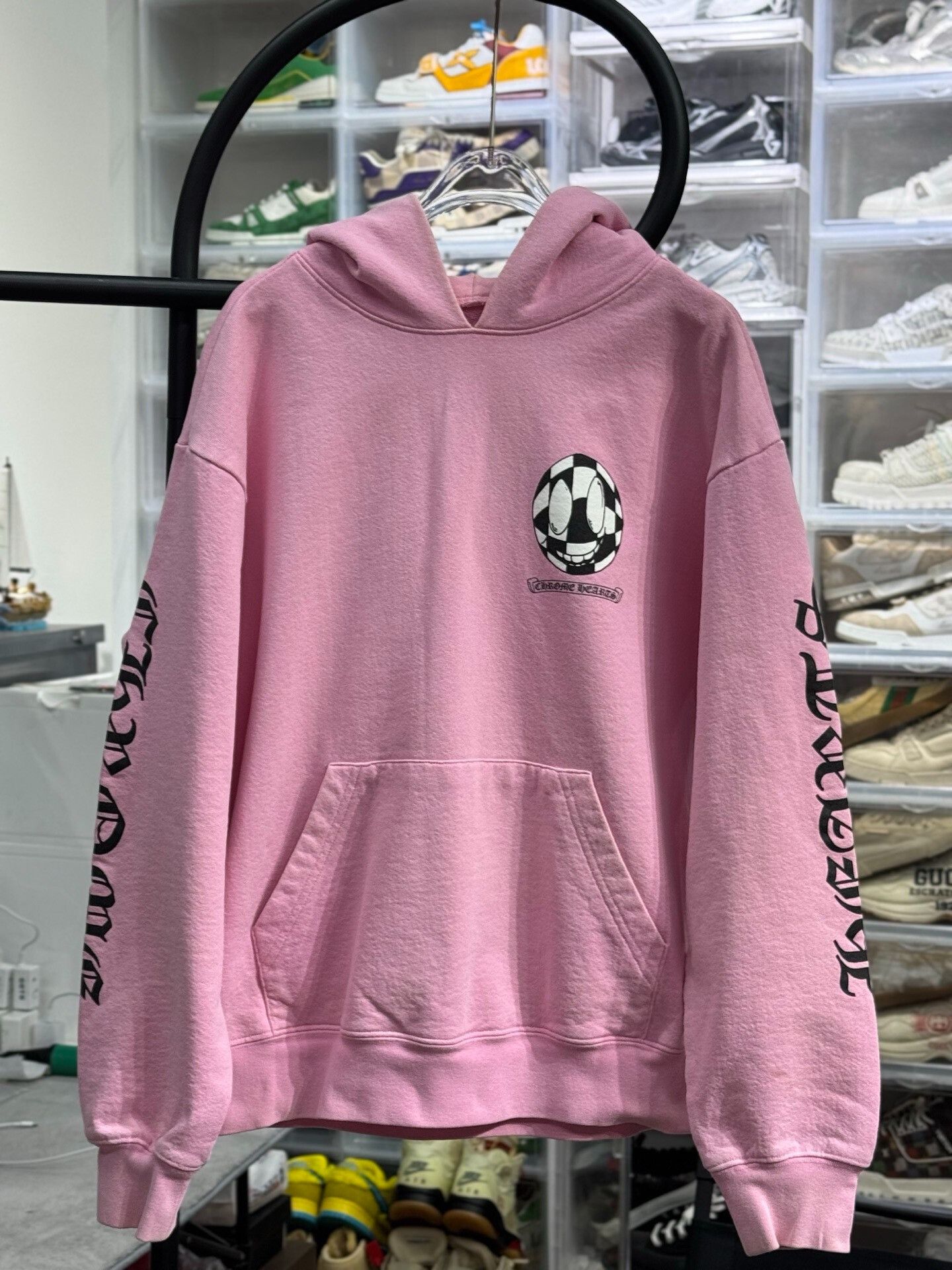 Chrome Hearts Chrome Hearts Rare Pink Hoodie M Men Size US M / EU 48-50 / 2 - 1 Thumbnail