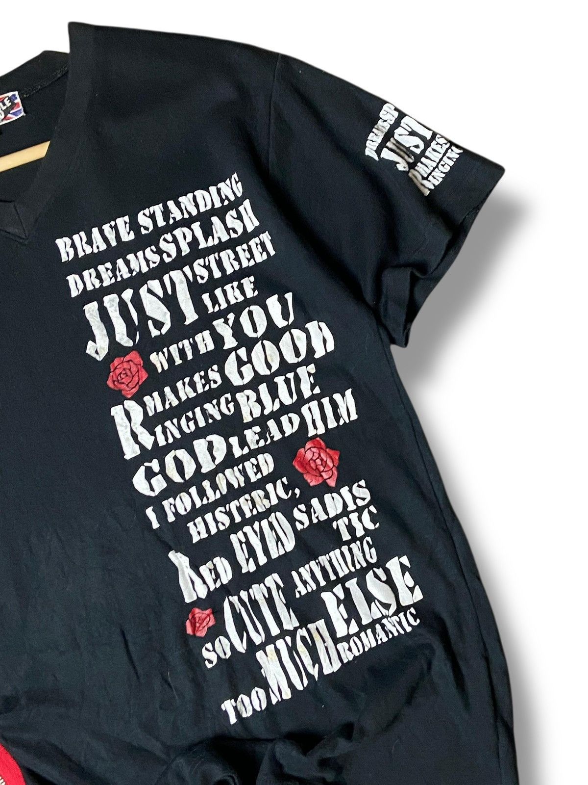 Seditionaries Punk Vorable Poems Printed Tees (143) Size US L / EU 52-54 / 3 - 5 Thumbnail