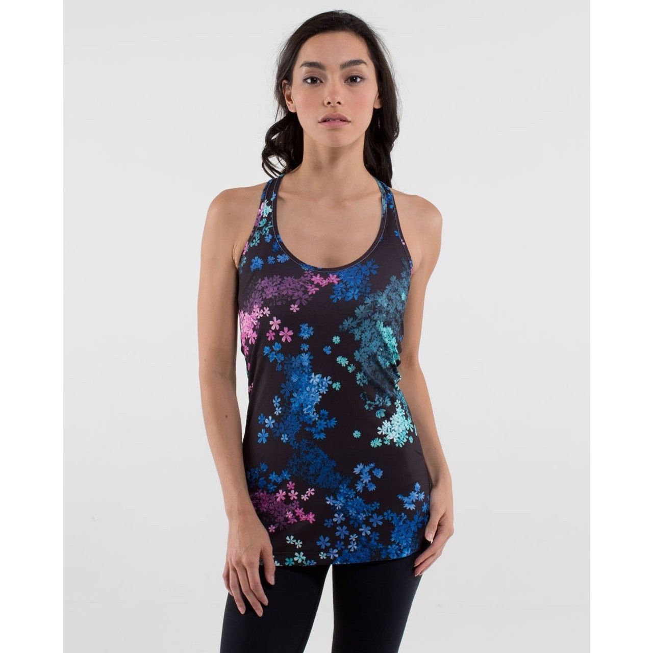 Lululemon Lululemon Cool Racerback Tank Top Petal Pop Multi Size 2 Size XS / US 0-2 / IT 36-38 - 1 Thumbnail