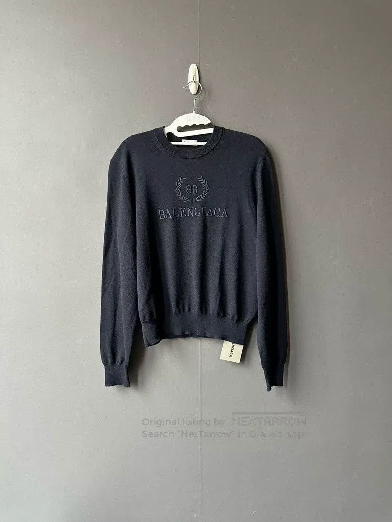 Balenciaga Balenciaga Wheat Sweater Size US S / EU 44-46 / 1 - 1 Thumbnail