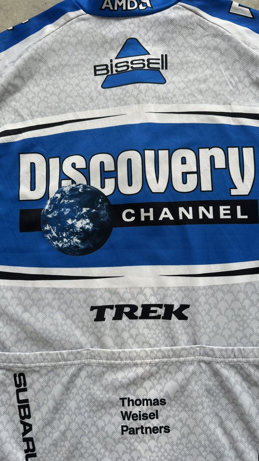 Nike × Vintage VINTAGE NIKE X DISCOVERY CHANNEL CYCLING JERSEY Size US M / EU 48-50 / 2 - 8 Thumbnail