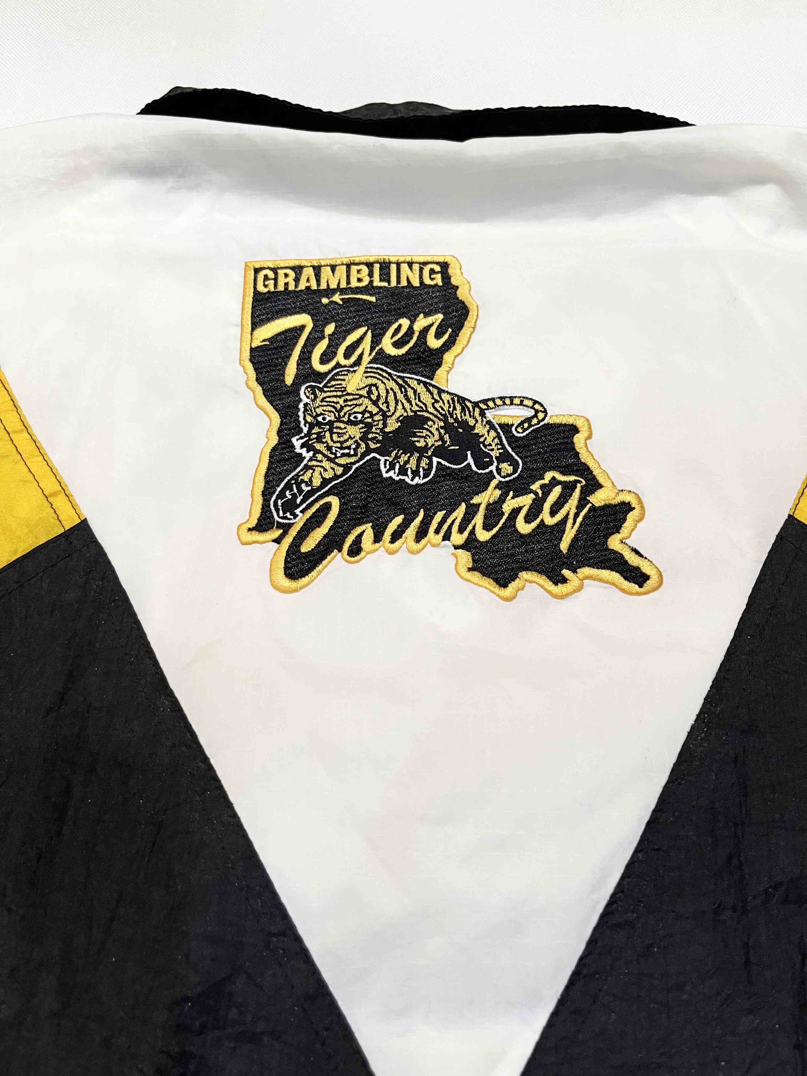 NCAA × Vintage Vintage Grambling State Tigers University Full Zip Jacket Size US L / EU 52-54 / 3 - 6 Thumbnail