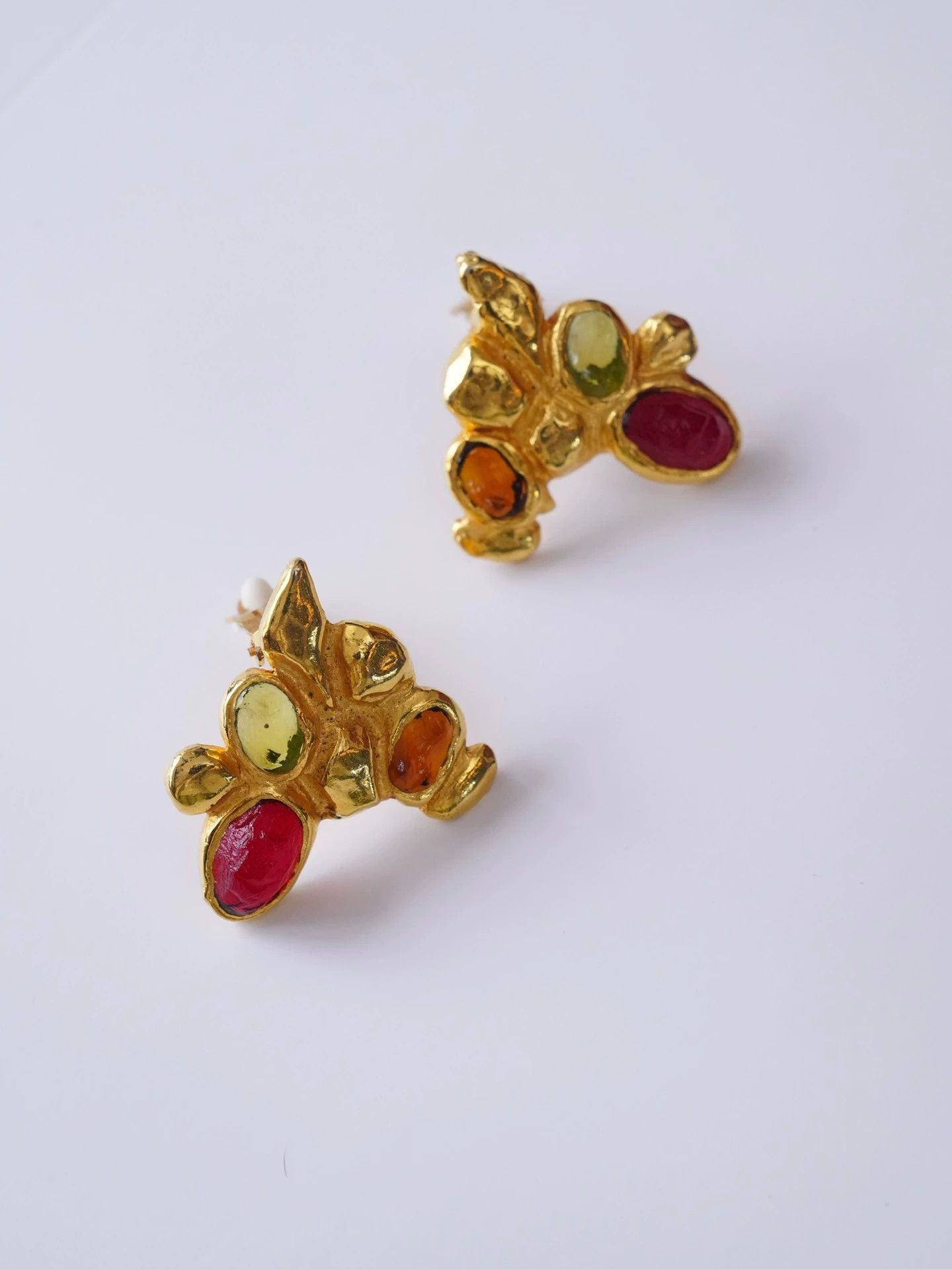 Christian Lacroix Christian Lacroix Lava Jelly Ear Clips Size ONE SIZE - 6 Thumbnail