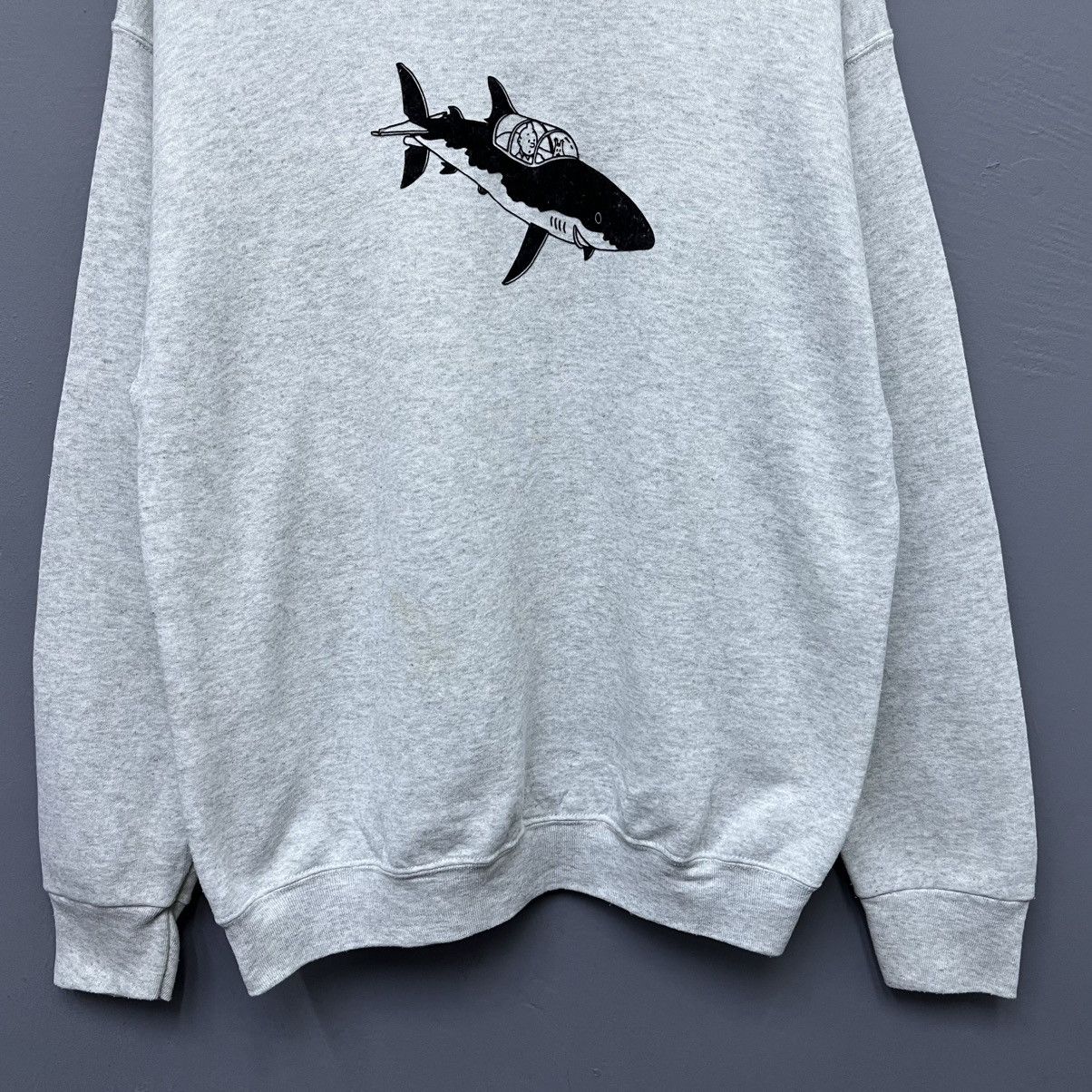 Vintage Vintage 90s The Adventures Of Tintin Crewneck Sweatshirt Size US M / EU 48-50 / 2 - 4 Thumbnail