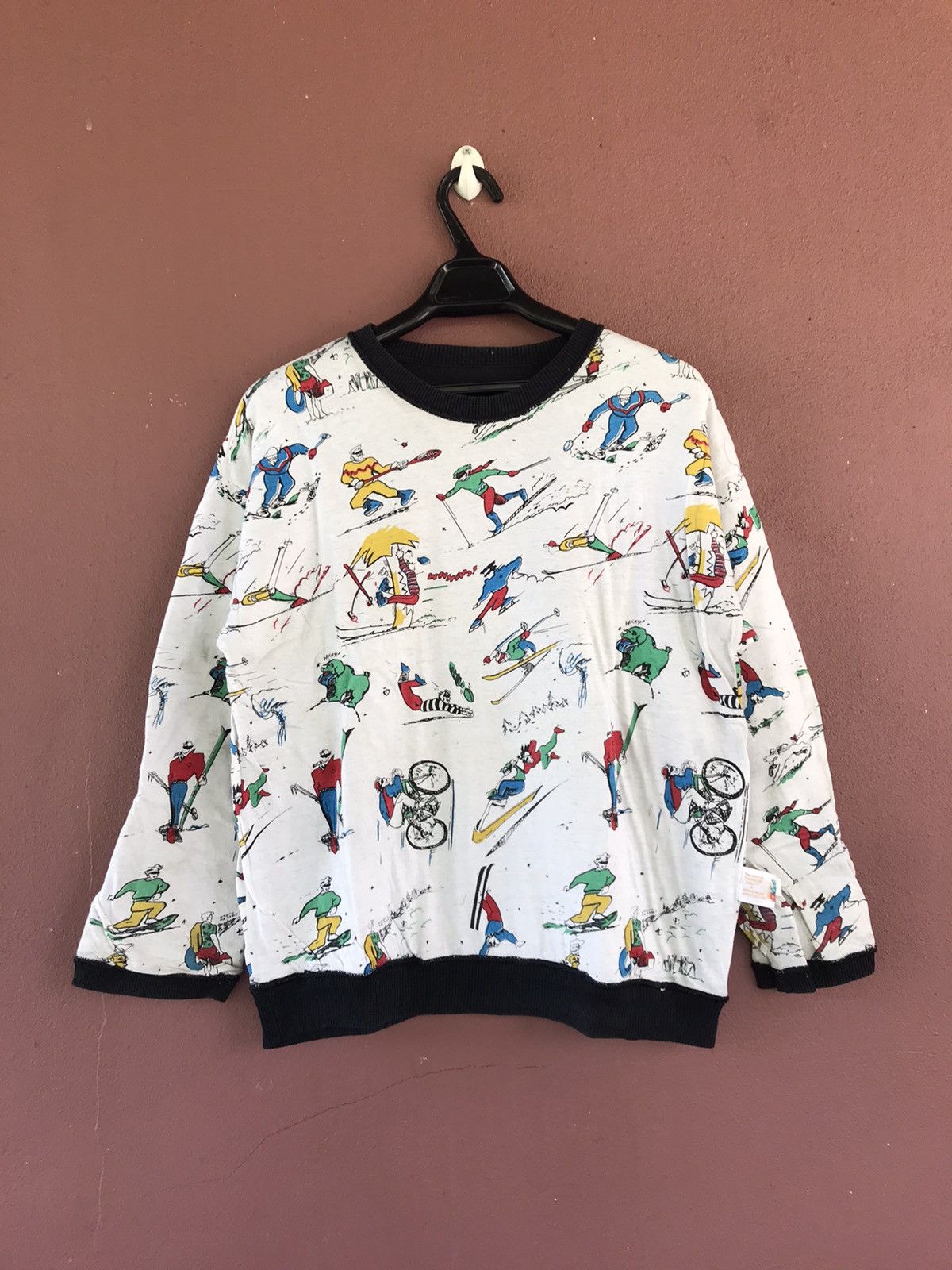 Japanese Brand Pali - pali club jetski riversable sweatshirt Size US M / EU 48-50 / 2 - 1 Thumbnail