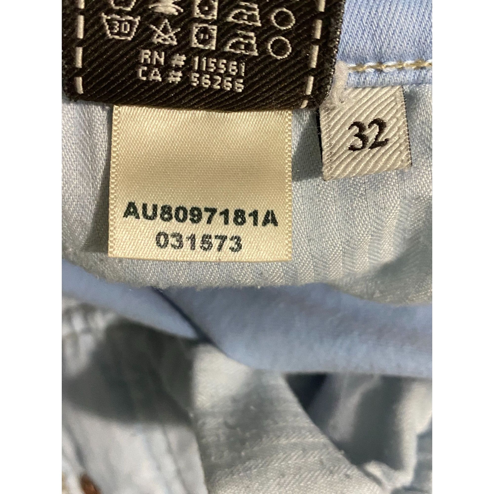 Other Seven for All Mankind Cropped Skinny Denim Jeans Blue 30x27 Size 30" / US 8 / IT 44 - 5 Thumbnail