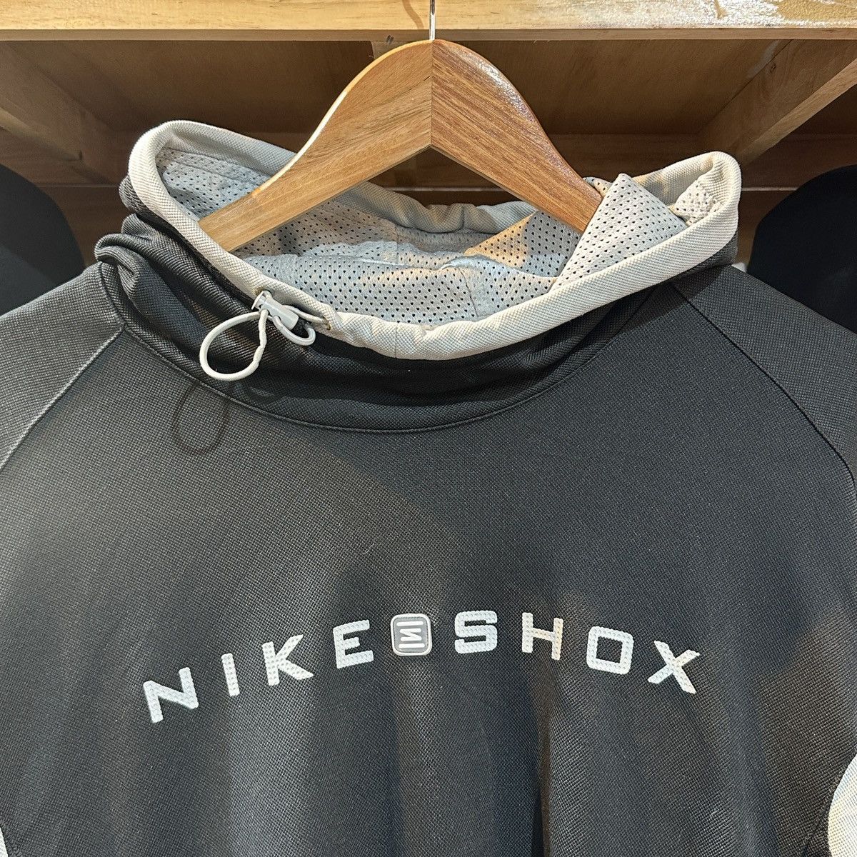 Nike × Vintage Vintage Nike Shox 00‘s Anorak Hoodie Size US XL / EU 56 / 4 - 3 Thumbnail