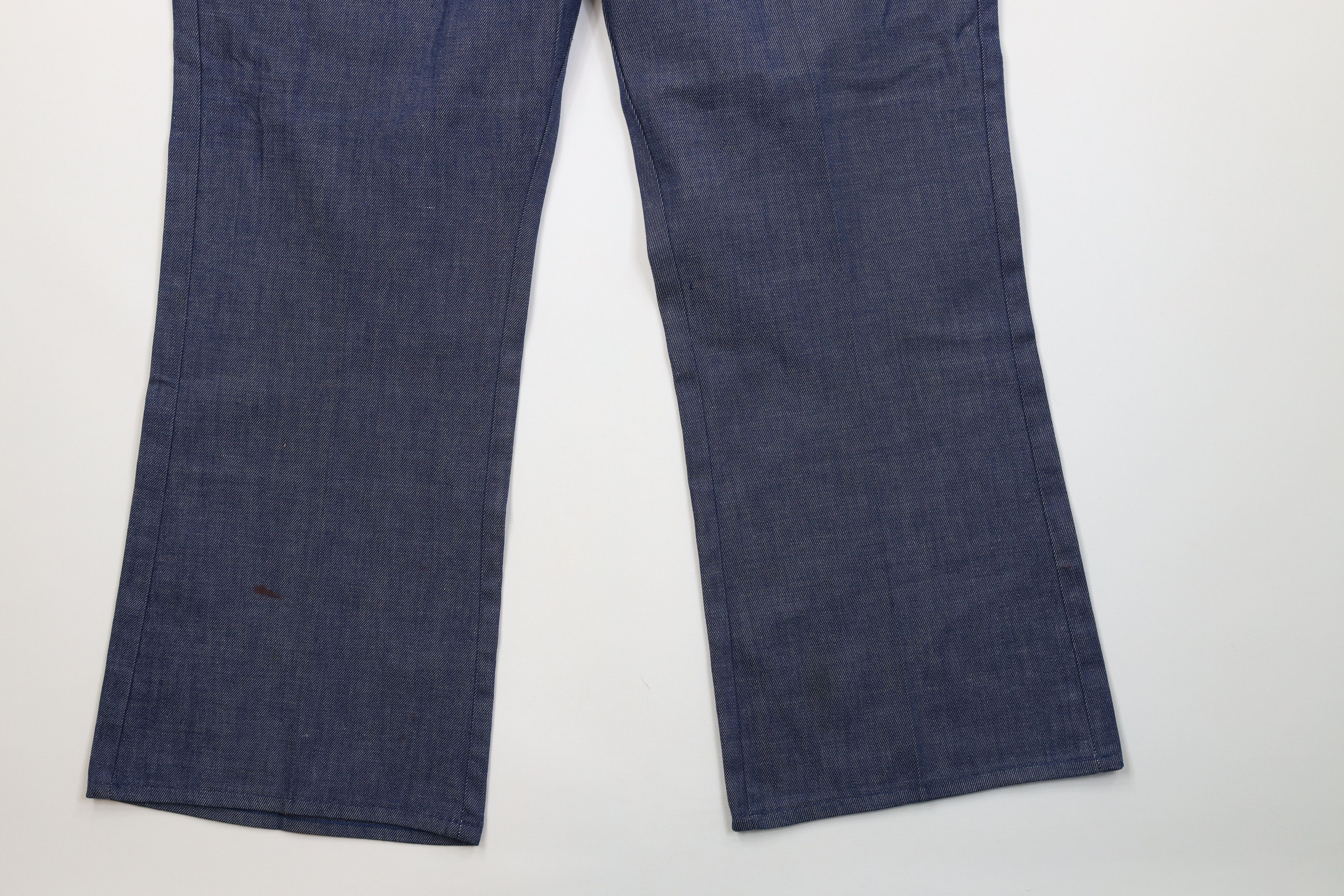 Vintage Vintage 70s Streetwear Wide Leg Bell Bottoms Denim Jeans USA Size US 34 / EU 50 - 5 Thumbnail