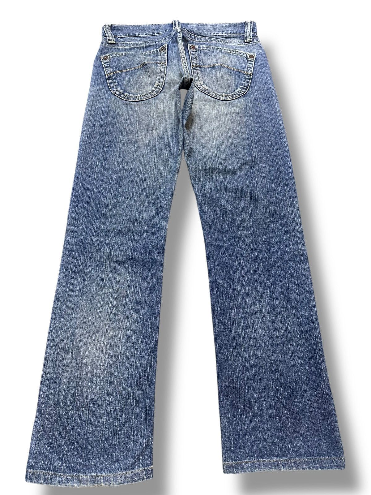 Japanese Brand Vintage Uniqlo With Baggy Loose Style With Faded Wash Size US 32 / EU 48 - 2 Thumbnail