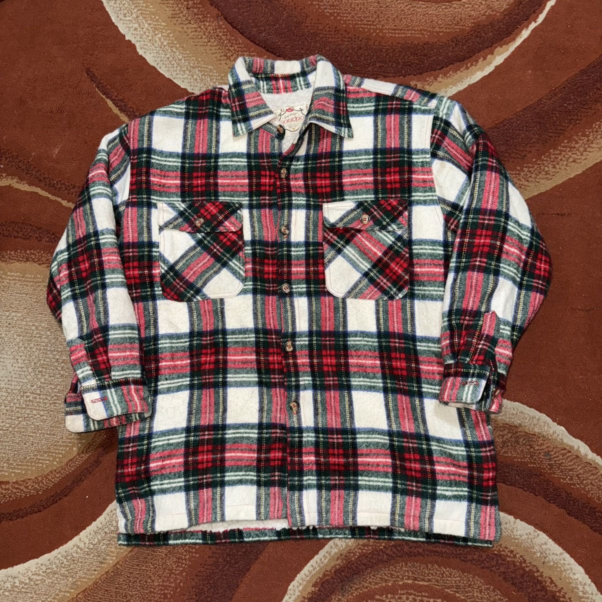 Flannel Vintage Gaucho Flanel Wool Size US M / EU 48-50 / 2 - 1 Thumbnail