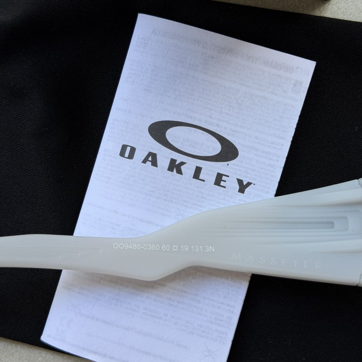 Oakley OAKLEY MASSETER SUNGLASSES MATTE VAPOR PRIZM BLACK Size ONE SIZE - 4 Thumbnail