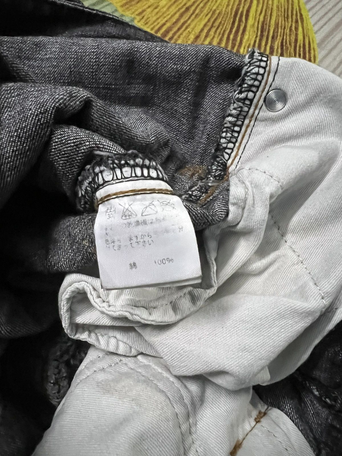 Japanese Brand 💥Zucca Multipocket Reconstruct Design Distressed Jean Size US 30 / EU 46 - 23 Thumbnail