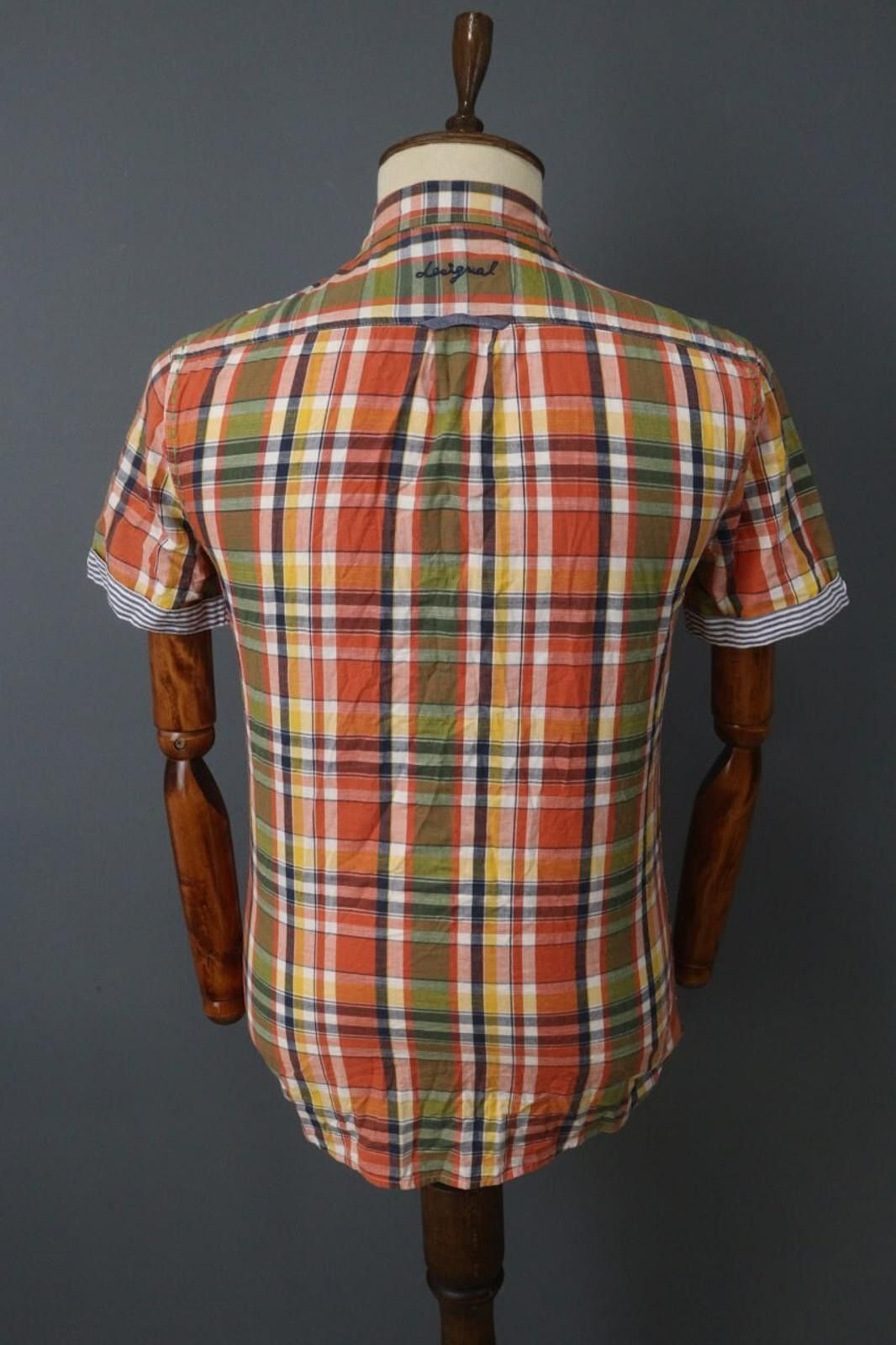 Desigual Desigual Multi Plaid 100% Cotton Button Down Shirt Size S Size US S / EU 44-46 / 1 - 8 Thumbnail