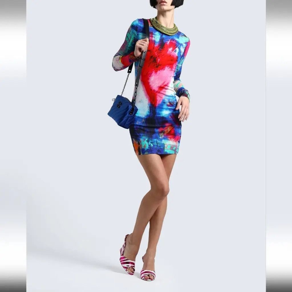 Just Cavalli Bodycon RTW Fall 2021 Stretch Dress Size S / US 4 / IT 40 - 1 Thumbnail