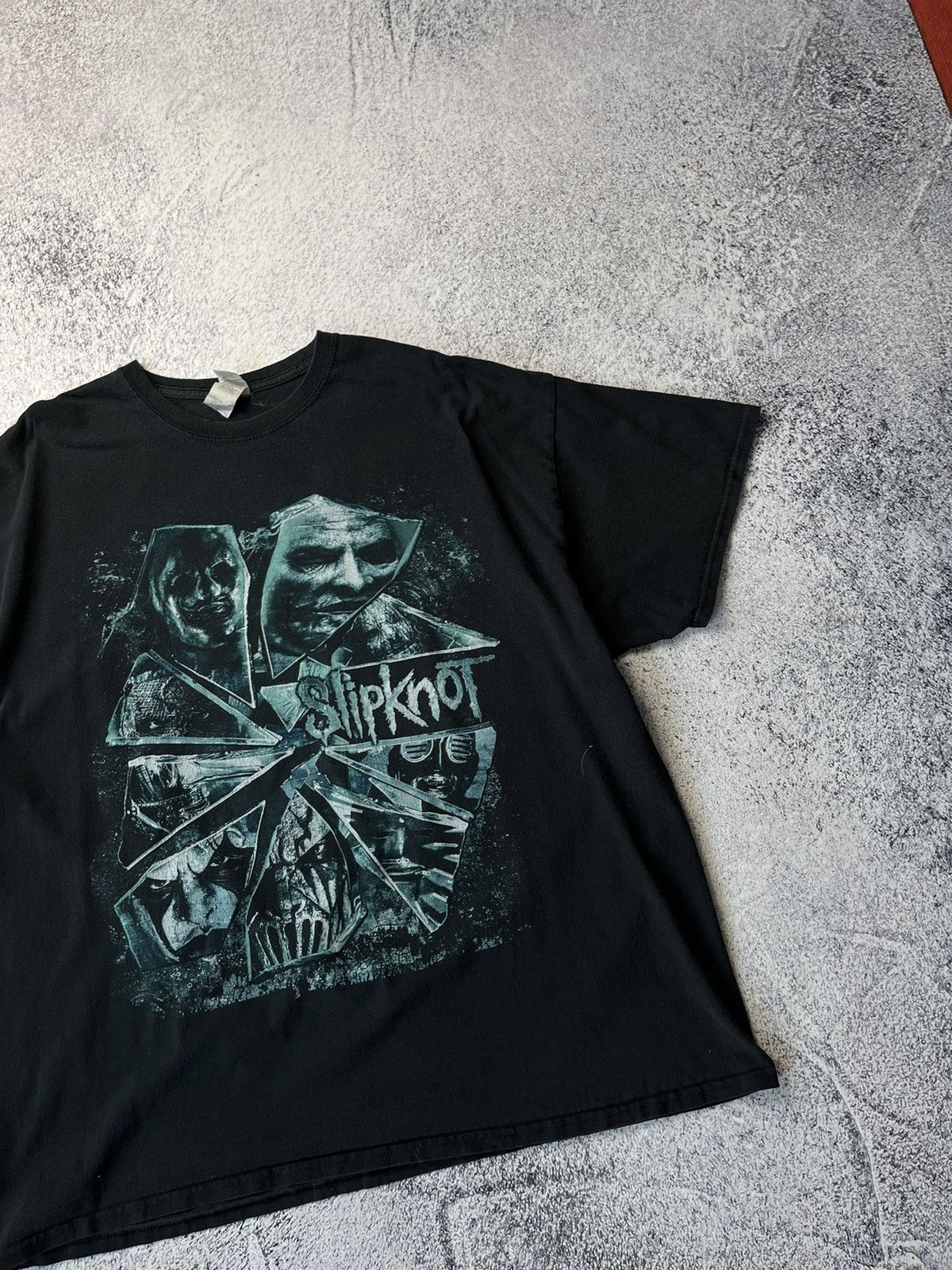 Band Tees VINTAGE SLIPKNOT 2014 Tour metal T-shirt Band tee Size US XL / EU 56 / 4 - 7 Thumbnail