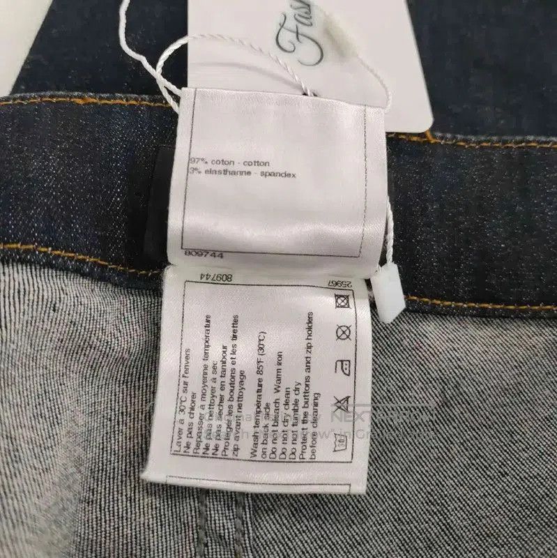 Chanel Chanel Women's Size L Dark Blue Denim Pants . Size 30" / US 8 / IT 44 - 4 Thumbnail
