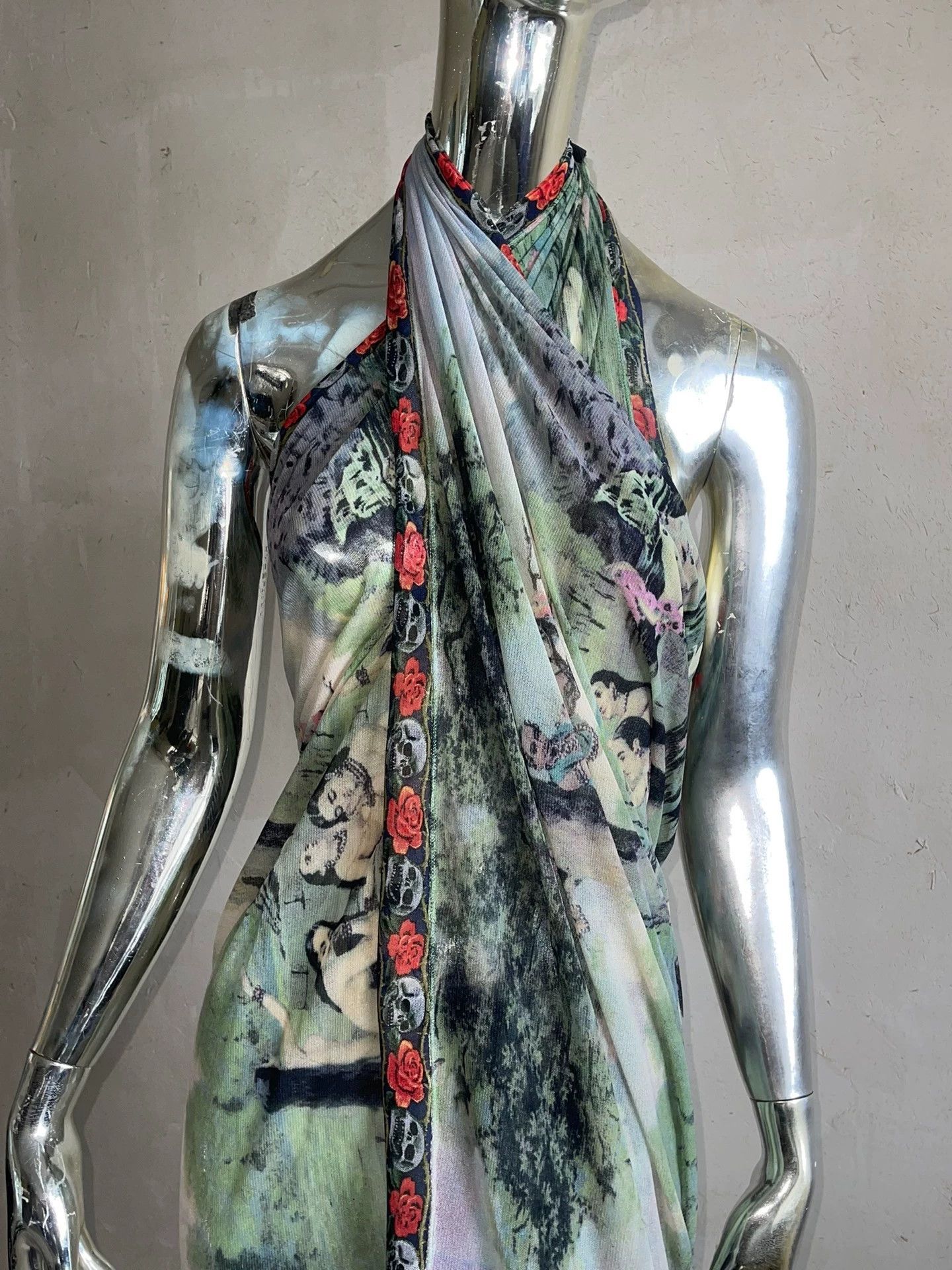 Jean Paul Gaultier Jean Paul Gaultier Rare Bather Scarf Multi-Way Size ONE SIZE - 4 Thumbnail