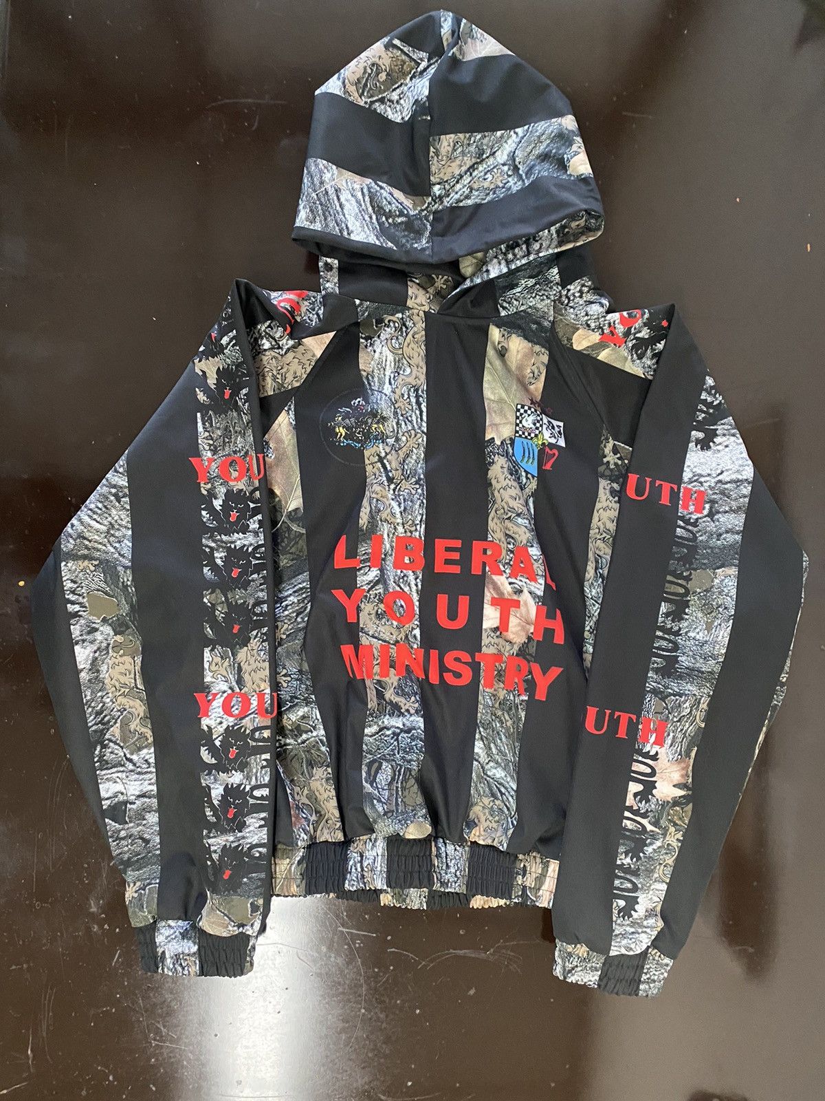 パーカー・フーディ Liberal Youth Ministry Lym Football Hoodie With Contrasting 1f40d9a6b71c193d2dbbedd5d38013