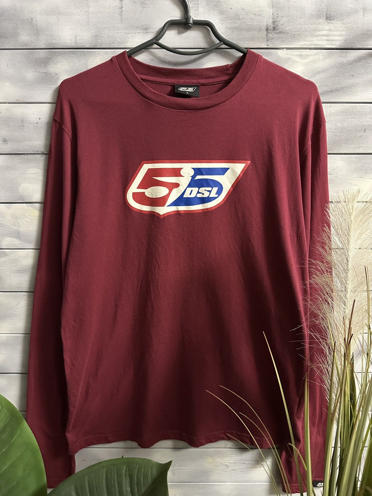 55DSL Luxury Long-Sleeve 55DSL Diesel Big Centr Logo Size US XL / EU 56 / 4 - 1 Thumbnail