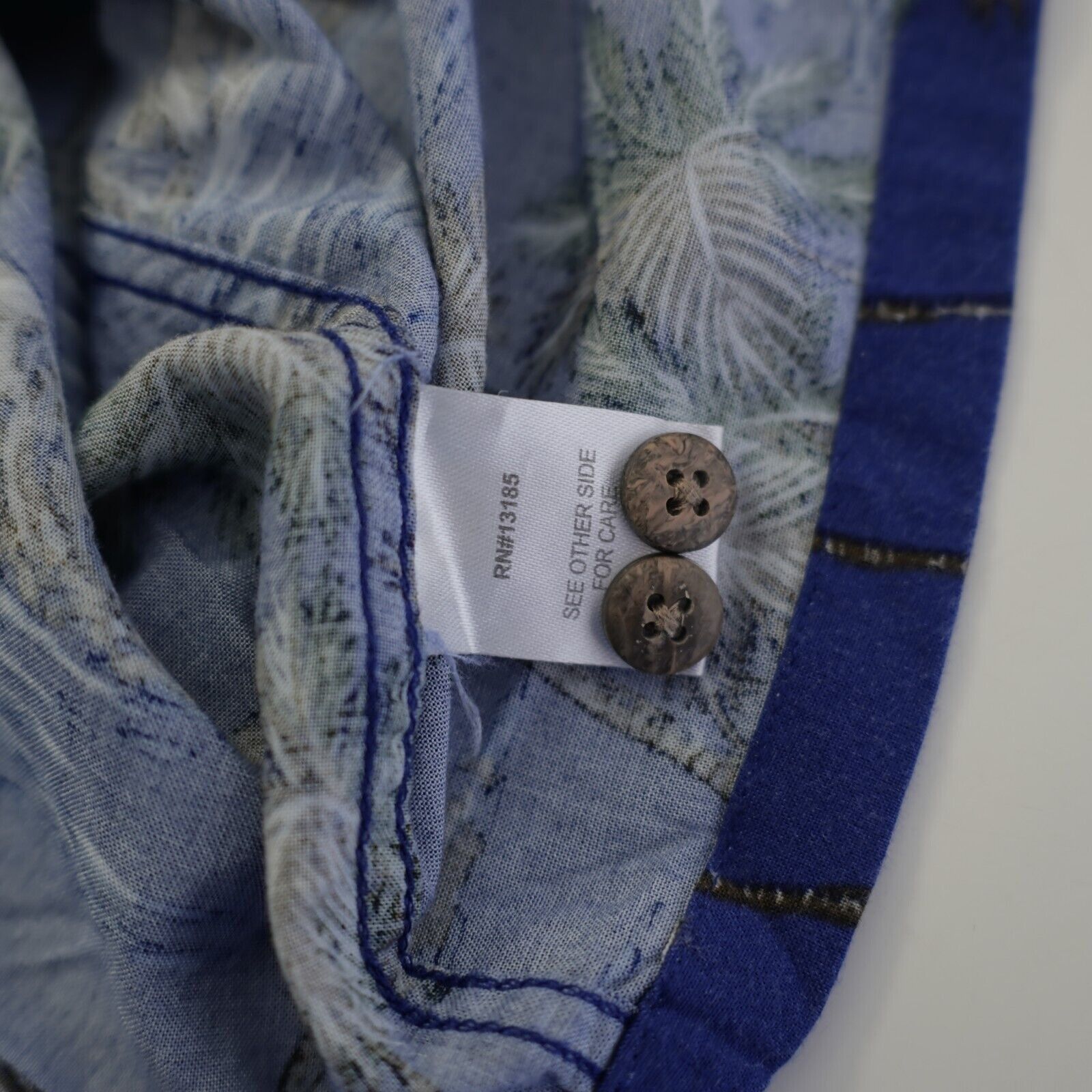 Designer Boca Classics Blue Medium Beach Sailboat Hawaiian Shirt Rayo Size US M / EU 48-50 / 2 - 9 Thumbnail