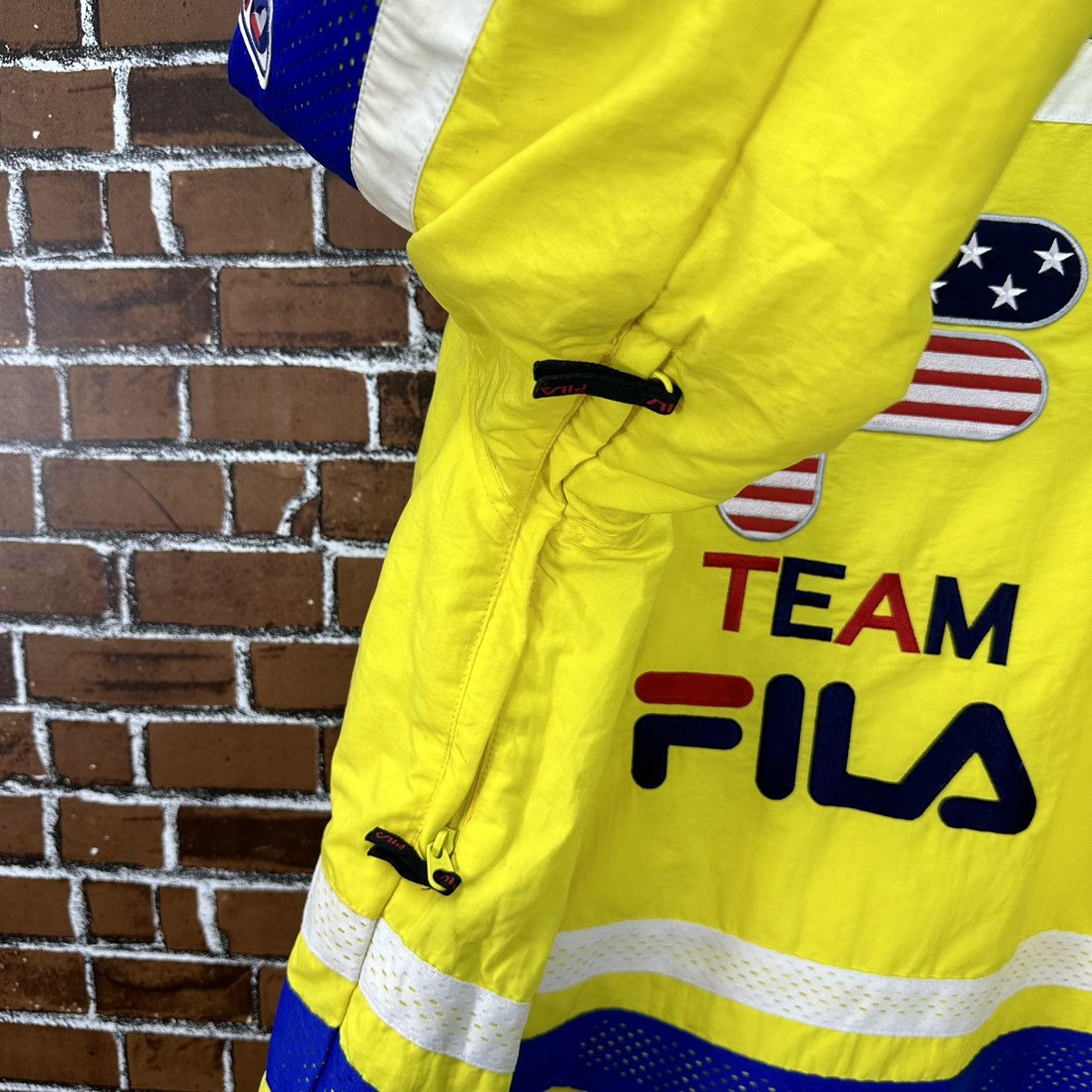 Fila RARE Vintage 90s Fila Players Baggy Anorak Jacket Z163 Size US S / EU 44-46 / 1 - 5 Thumbnail