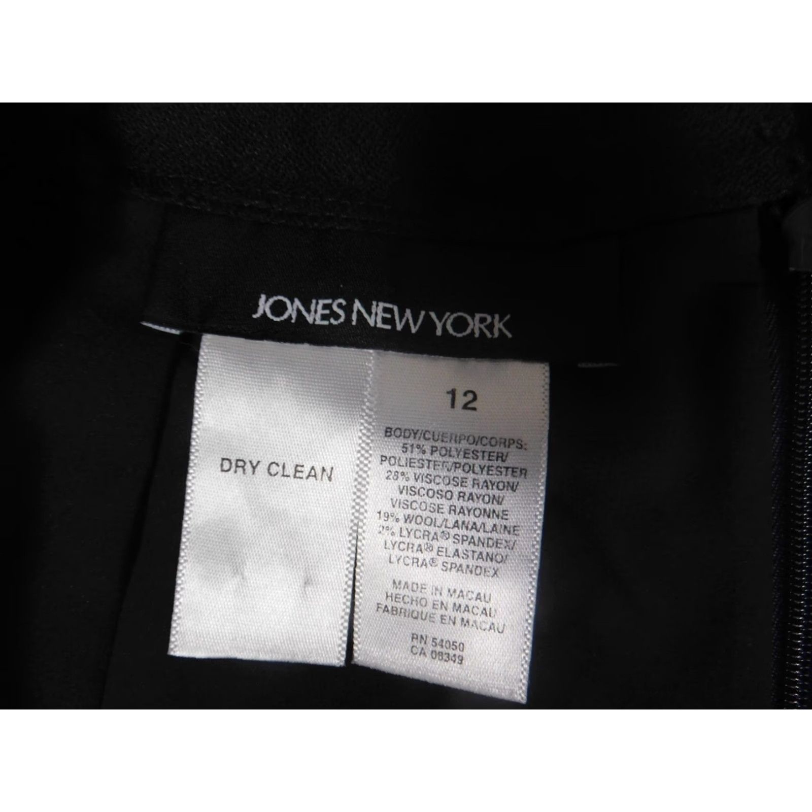 Jones New York Jones New York Womens Skirt 12 purple A-Line Zip Knee Length Lined Casual Vintage? No (but keep rules) Size 34" / US 12 / IT 48 - 7 Thumbnail