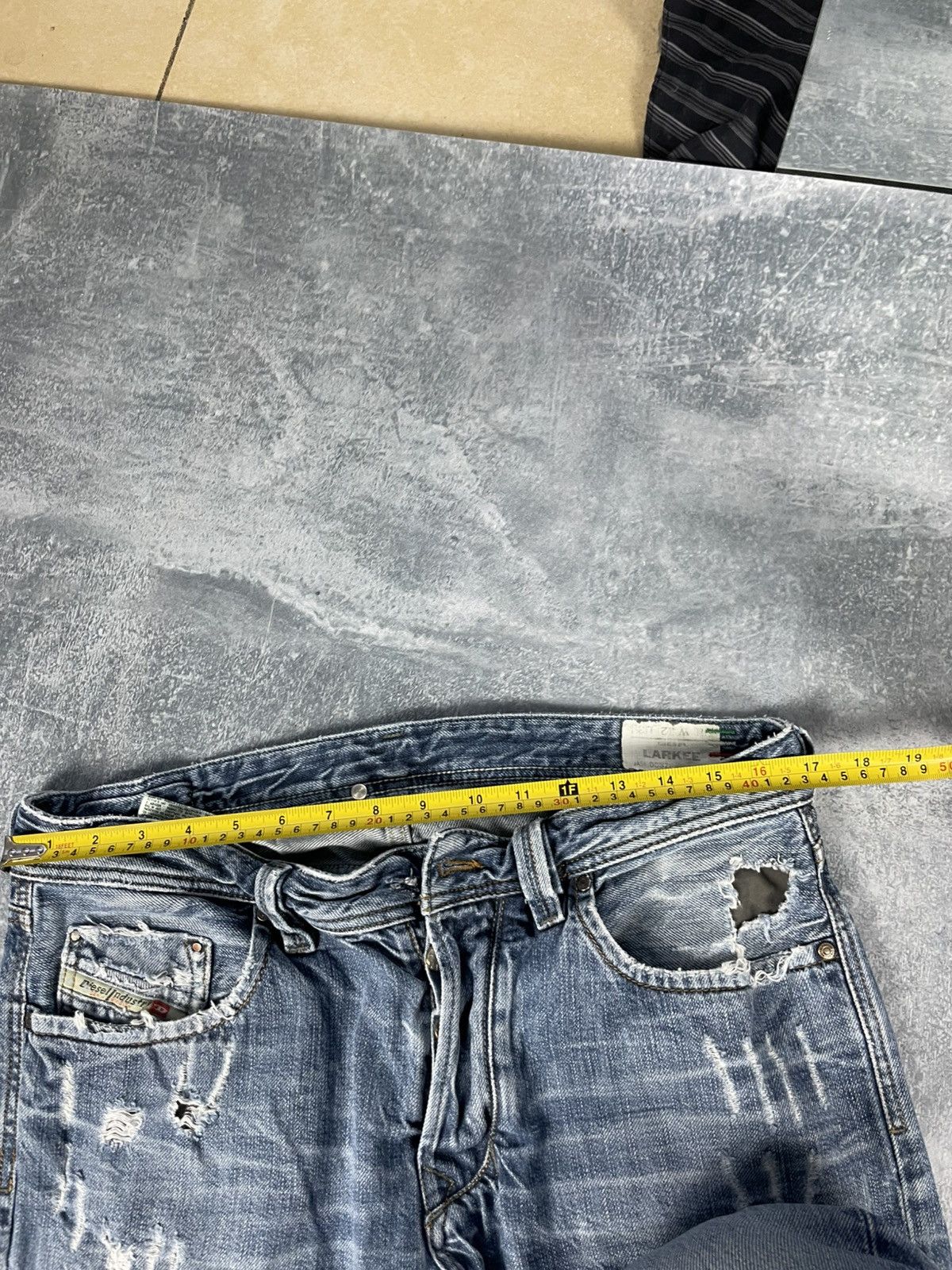 Diesel Crazy Diesel Larkee patch distressed baggy jeans Size US 32 / EU 48 - 14 Thumbnail