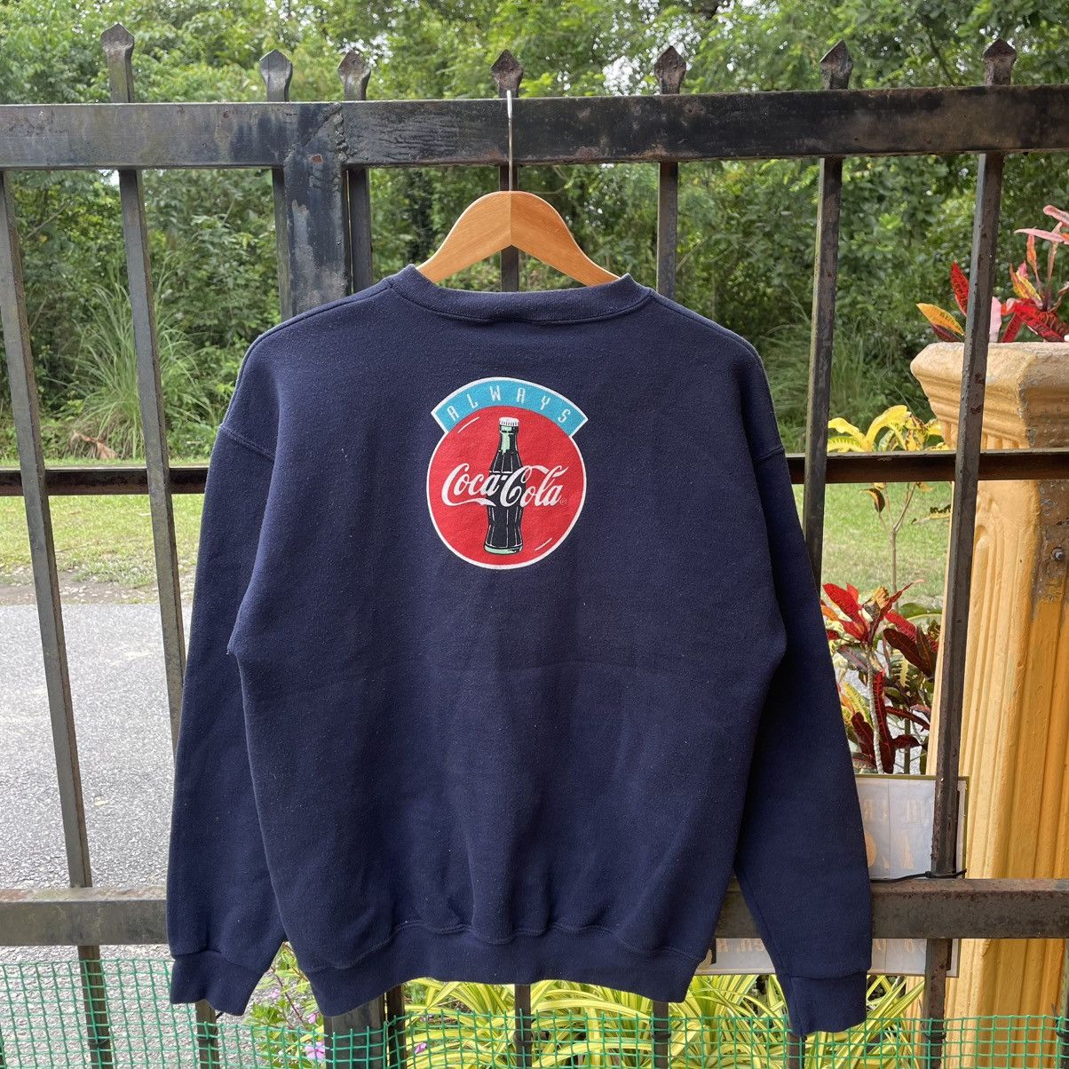 Coca Cola 🔥Vintage 1994 Coca Cola Big Logo Big Bear Logo Sweatshirts Size US M / EU 48-50 / 2 - 2 Thumbnail
