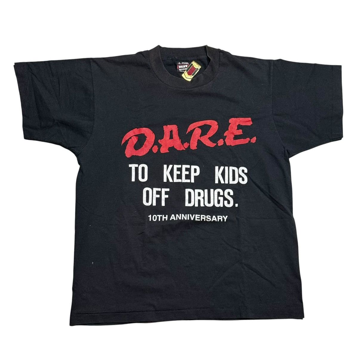 D.A.R.E D.A.R.E. VINTAGE 90s 10 Anniversary Size US L / EU 52-54 / 3 - 1 Thumbnail