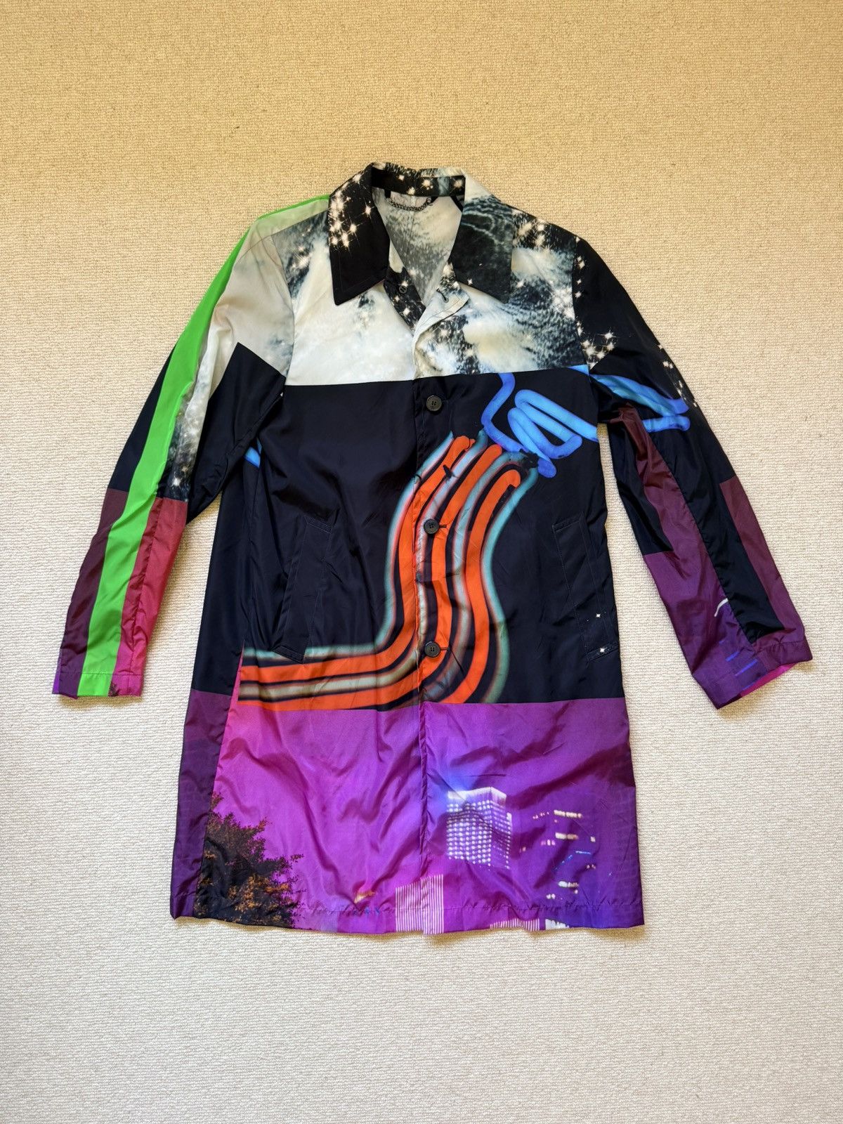 Dries Van Noten Dries Van Noten x Yoshirotten Roal print coat Size US M / EU 48-50 / 2 - 1 Thumbnail