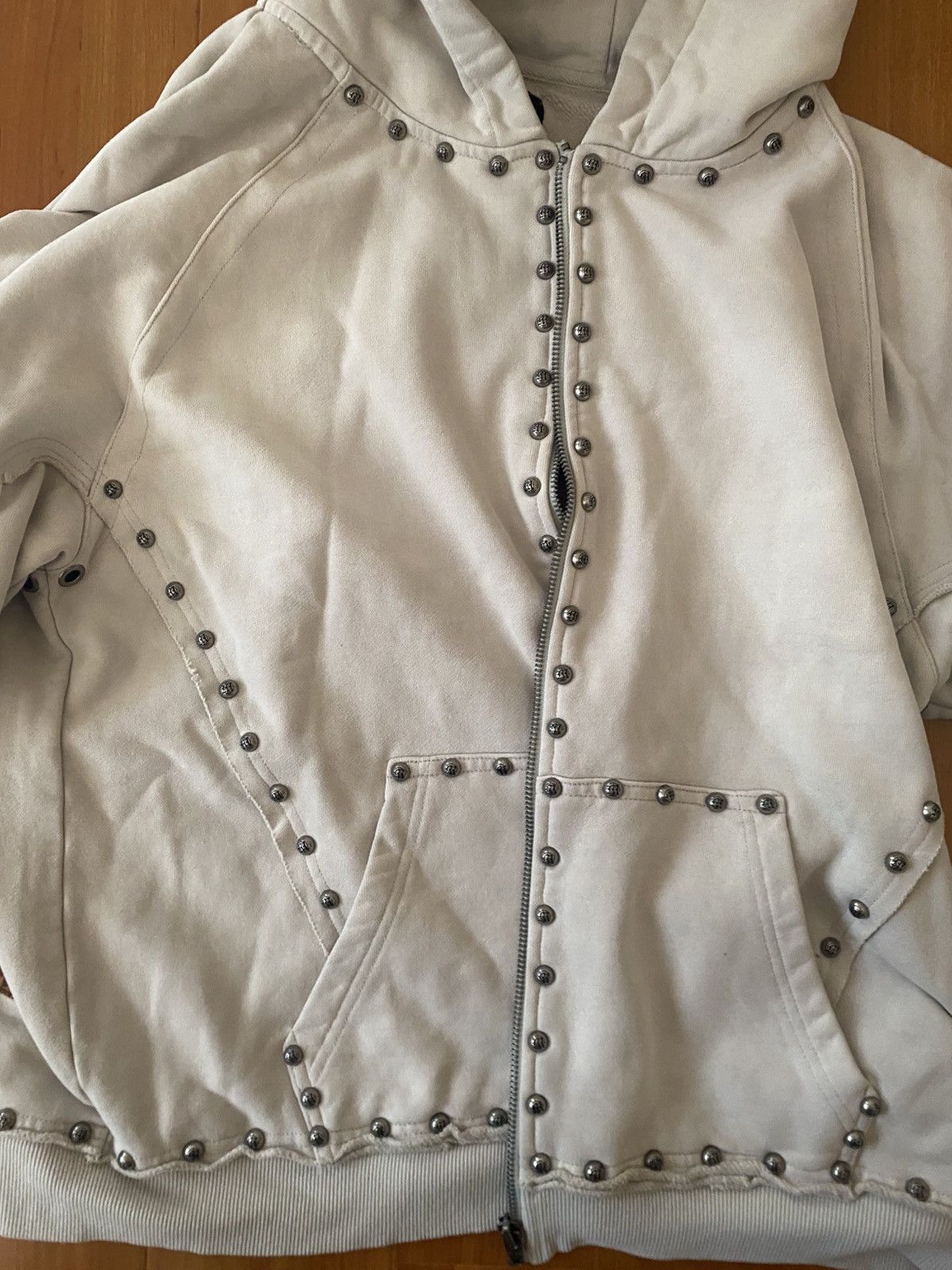 Menace Menace Studded Zip Up Jacket Size US M / EU 48-50 / 2 - 4 Thumbnail