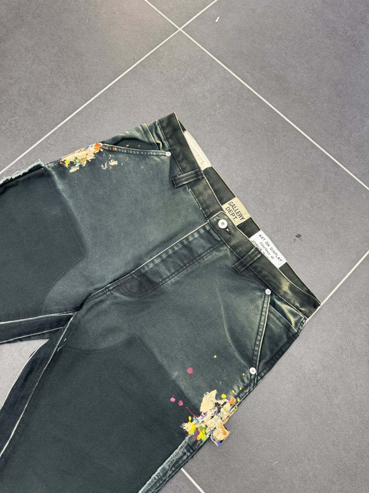 Gallery Dept. Gallery dept paint splatter flared jeans Size US 35 - 3 Thumbnail