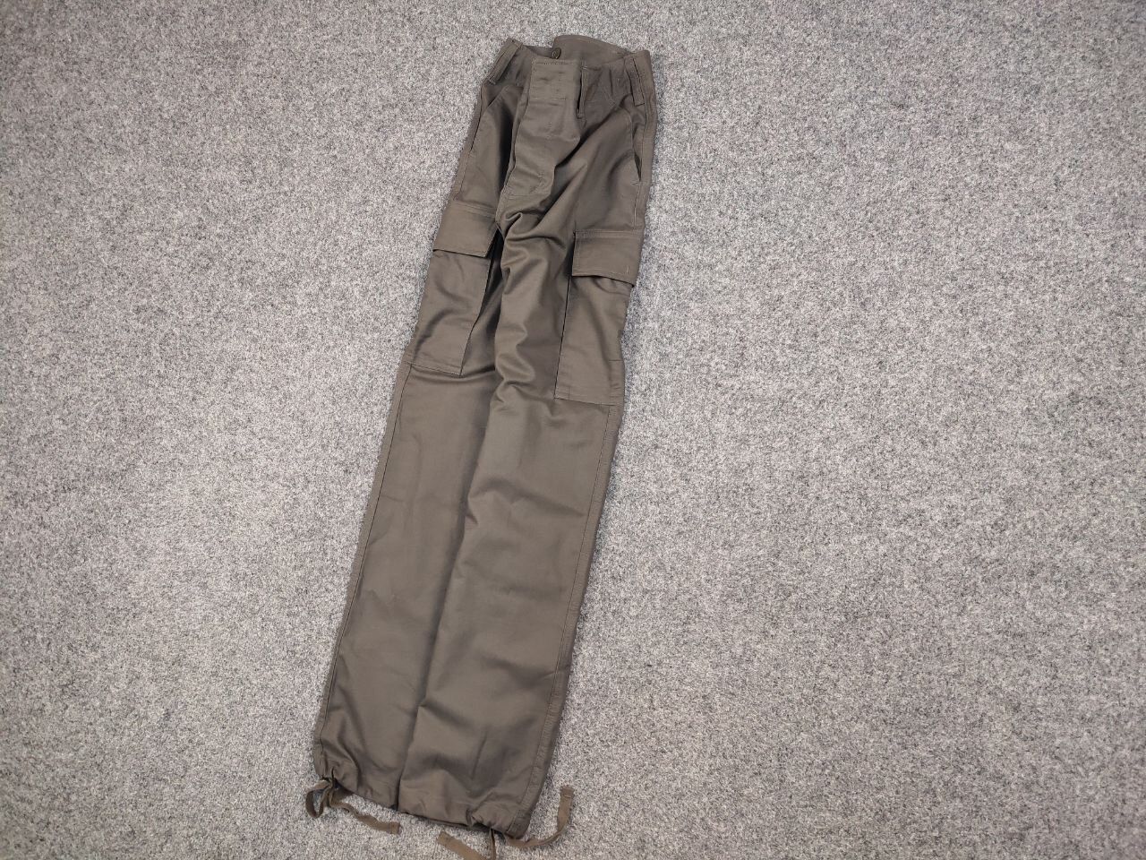 Japanese Brand Vintage 98s Genuine French Khaki Cargo Combat Trousers Pants Size US 32 / EU 48 - 3 Thumbnail