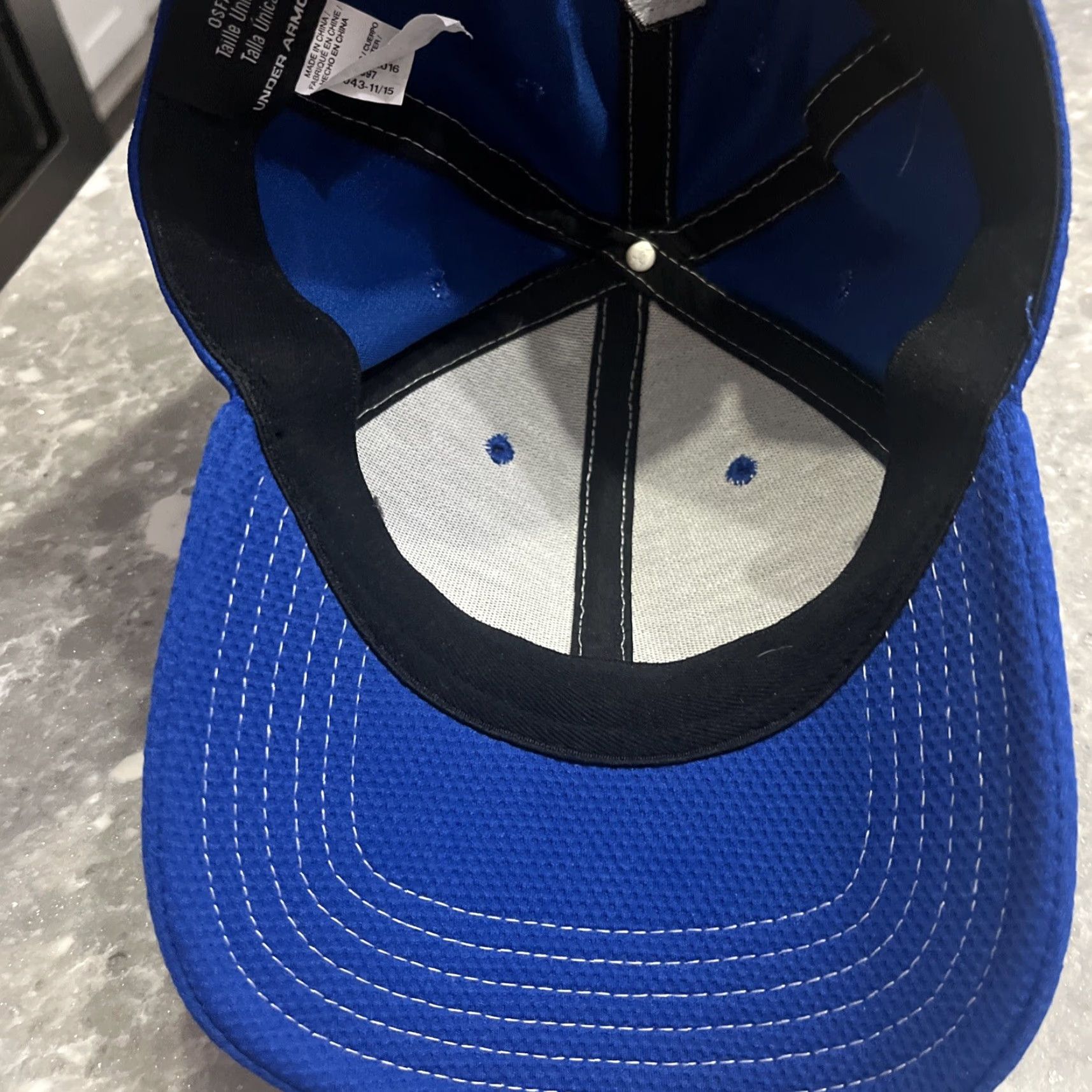 Under Armour Nascar Hat Cap Adjustable Strapback Blue Under Armour Kasey Kahne Hendrick Motorsports Mens Adjustable Blue Hat Size ONE SIZE - 6 Thumbnail