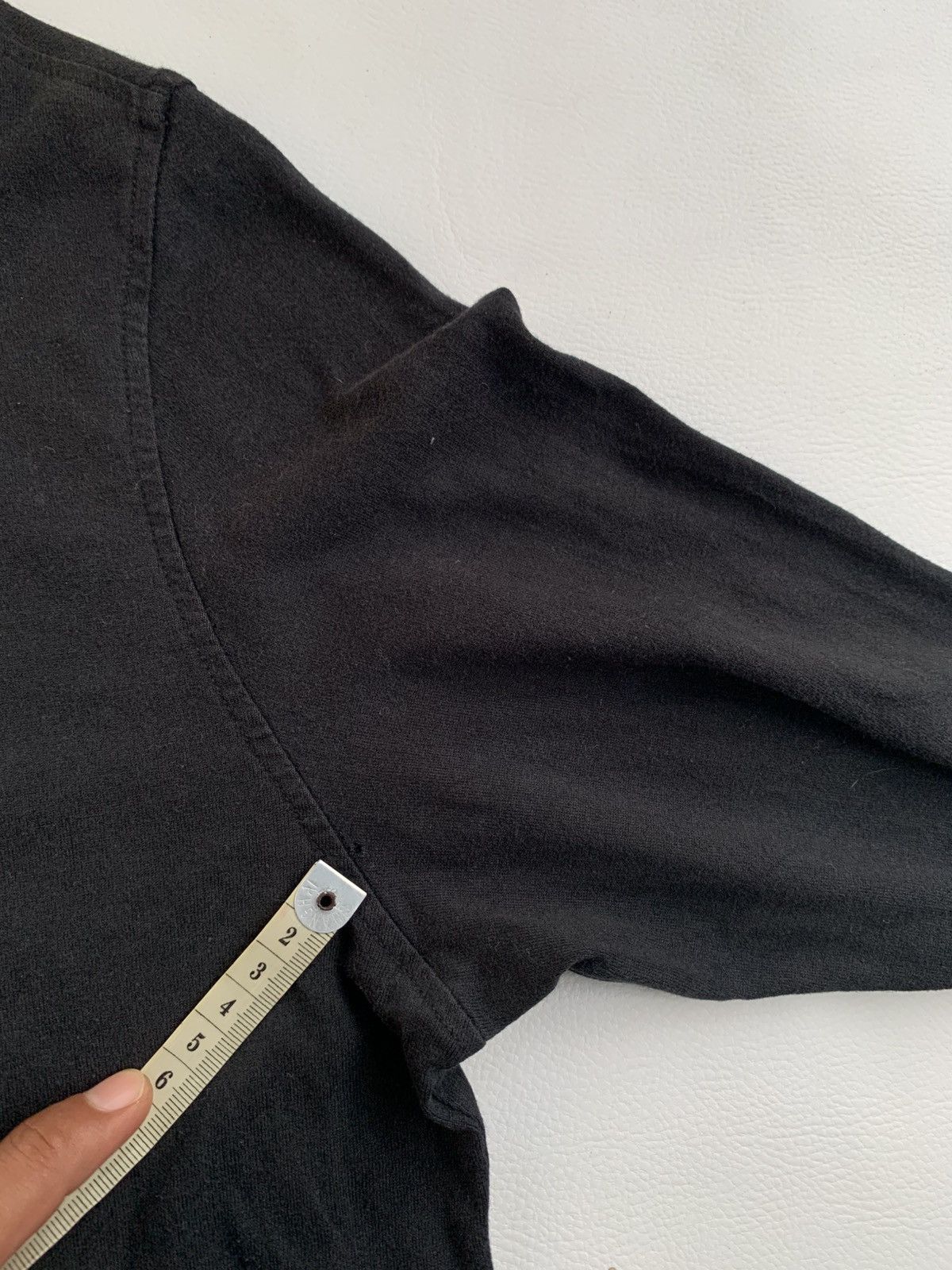 BEANPOLE × Vintage Bean Pole Vtg 90s Style Double Layer Black Long Sleeve Size US L / EU 52-54 / 3 - 11 Thumbnail