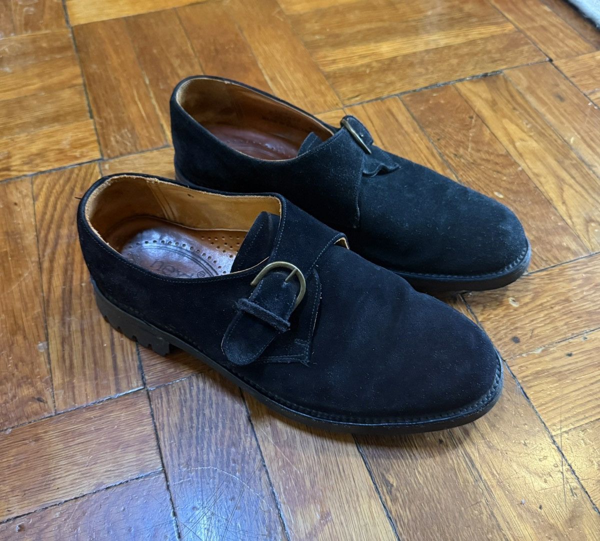 Vintage Vintage Single Strap Derby Shoes Size US 8.5 / EU 41-42 - 3 Thumbnail