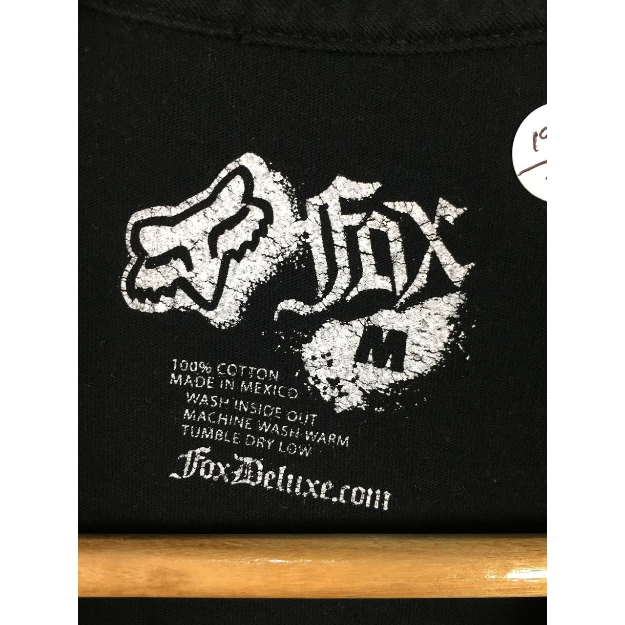 Fox Racing × Vintage Fox Racing Fox Riders Co Logo V-Neck Graphic Tee Size US M / EU 48-50 / 2 - 8 Thumbnail