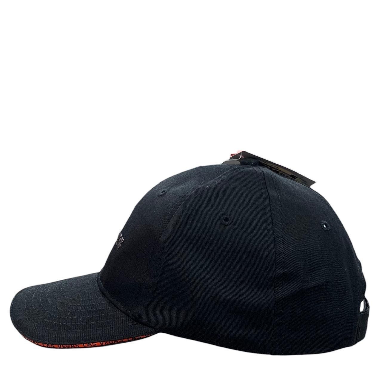 Vintage Vintage Las Vegas Nevada Black Palm Tree Logo Strapback Hat Size ONE SIZE - 2 Thumbnail