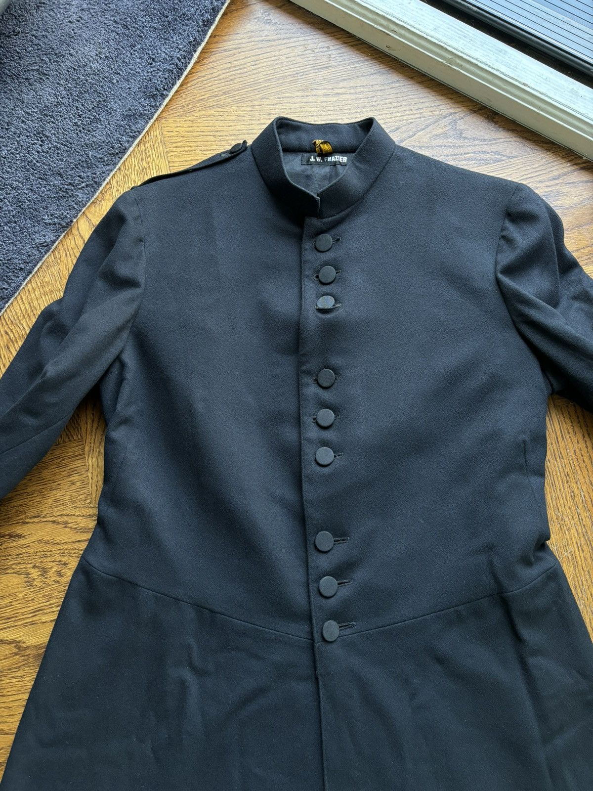Other Antique Knights Templar Frock Coat Freemasons Lilley Co Robe Size US S / EU 44-46 / 1 - 13 Thumbnail