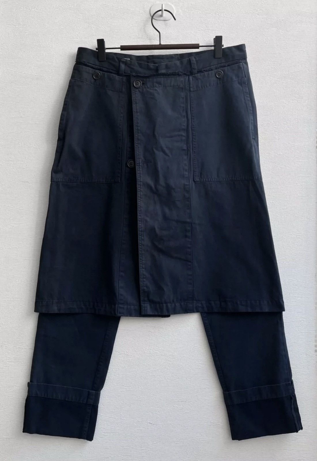 image of Dries Van Noten16Aw Show Skirt Pants in Black, Women's (Size 26)